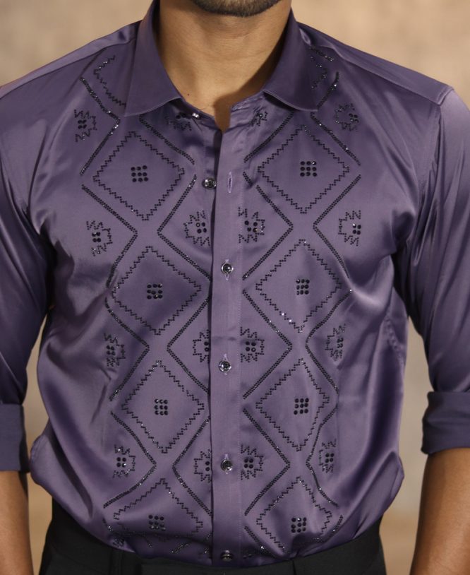Purple Stone Shirt - Image 2