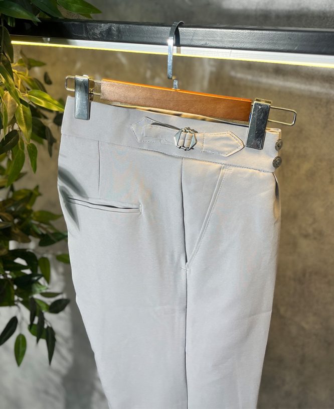 Light Grey Gurkha Pant - Image 2