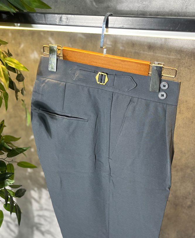 Dark Grey Gurkha Pant - Image 2