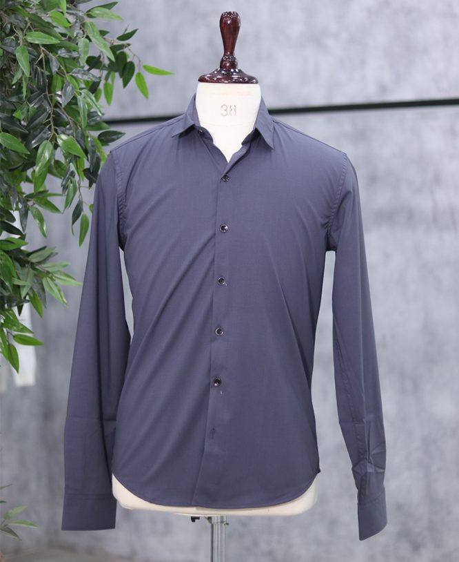 Dark Grey Plain Shirt