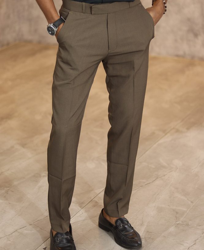 Brown Formal Pant