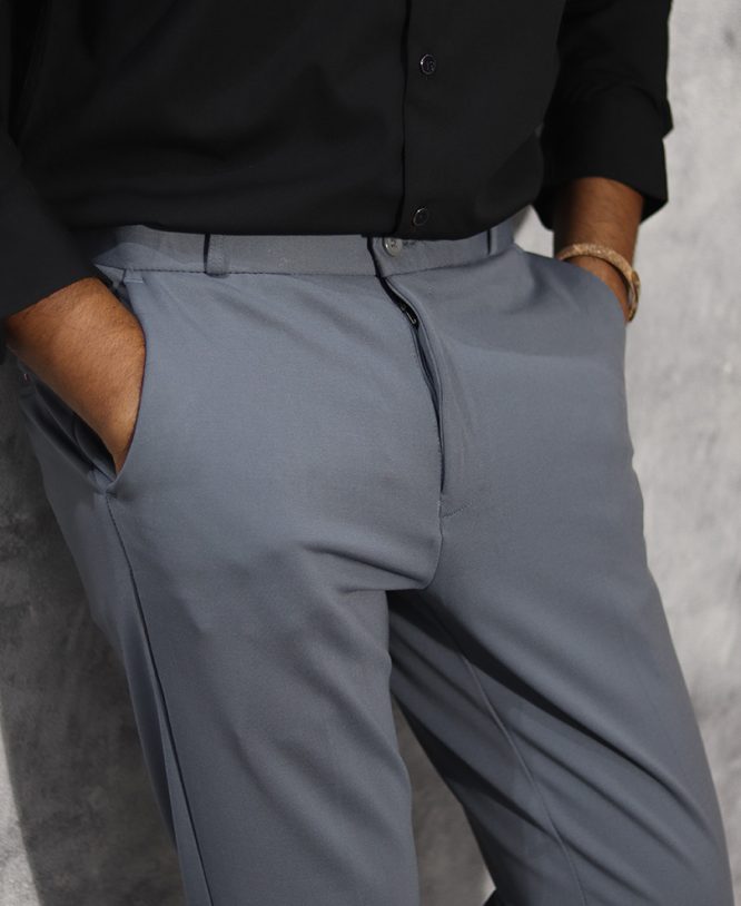 Grey Formal Pant - Image 2