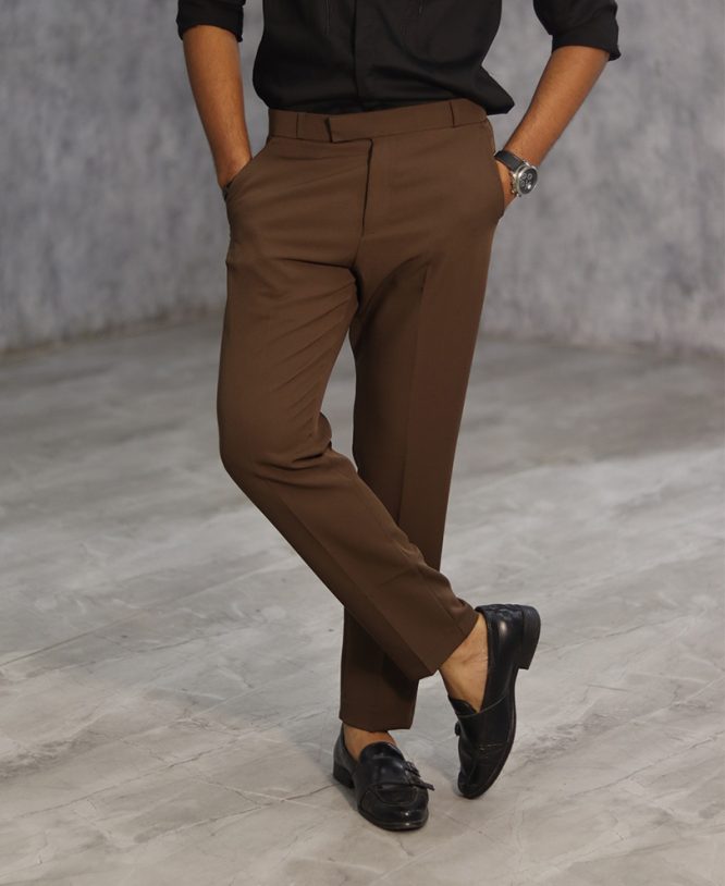 Dark Brown Formal Pant