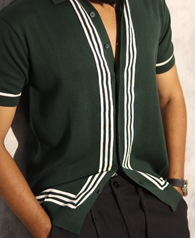 Green Knitted Shirt - Image 2