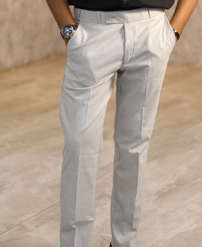 Light Grey Formal Pant - Image 2