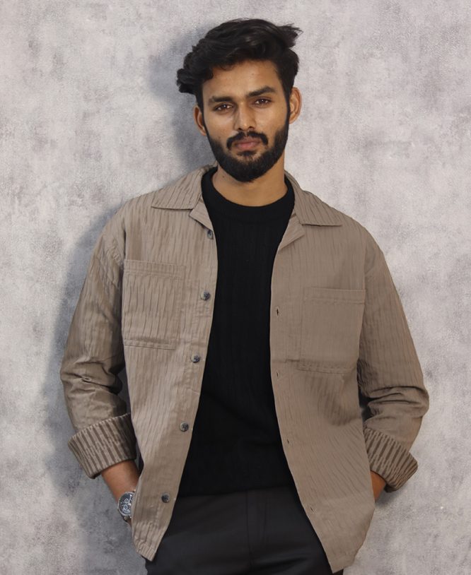 Light Brown Shacket