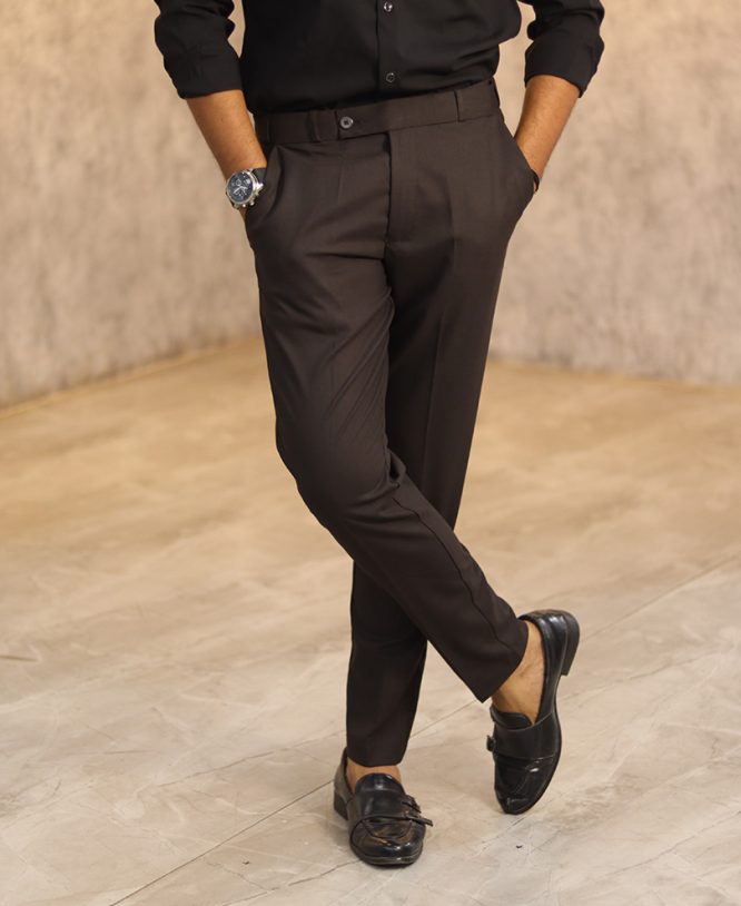 Brown Formal Pant