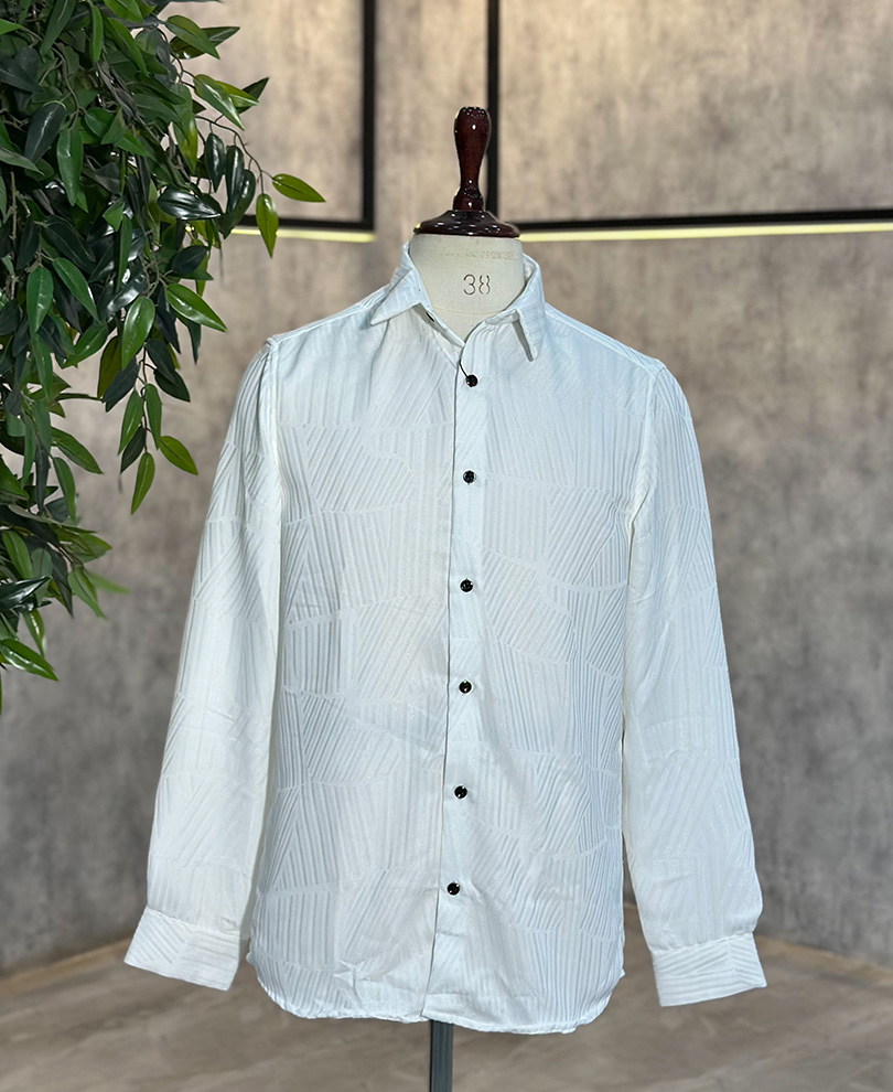 White Designer Shirt
