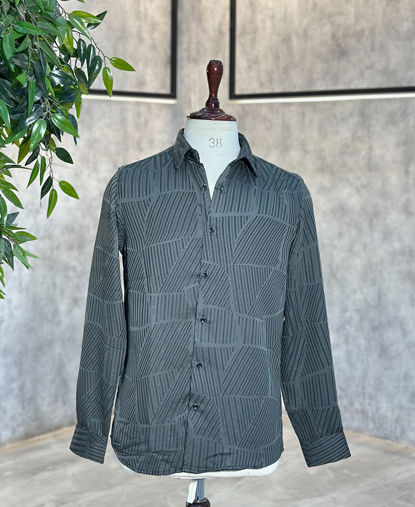 Green Designer Shirt