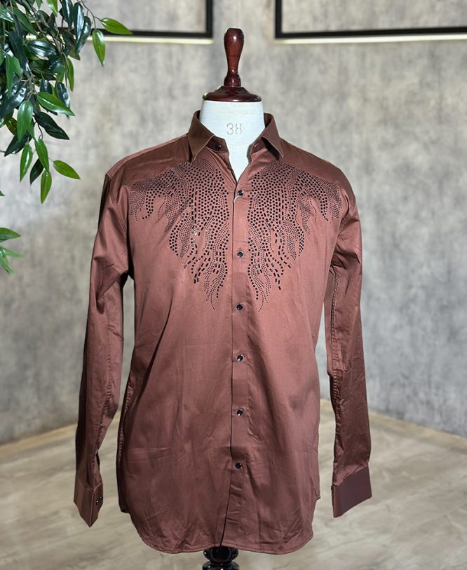 Rusted Orange Stone Shirt