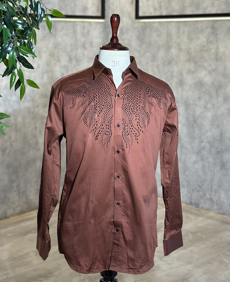 Rusted Orange Stone Shirt