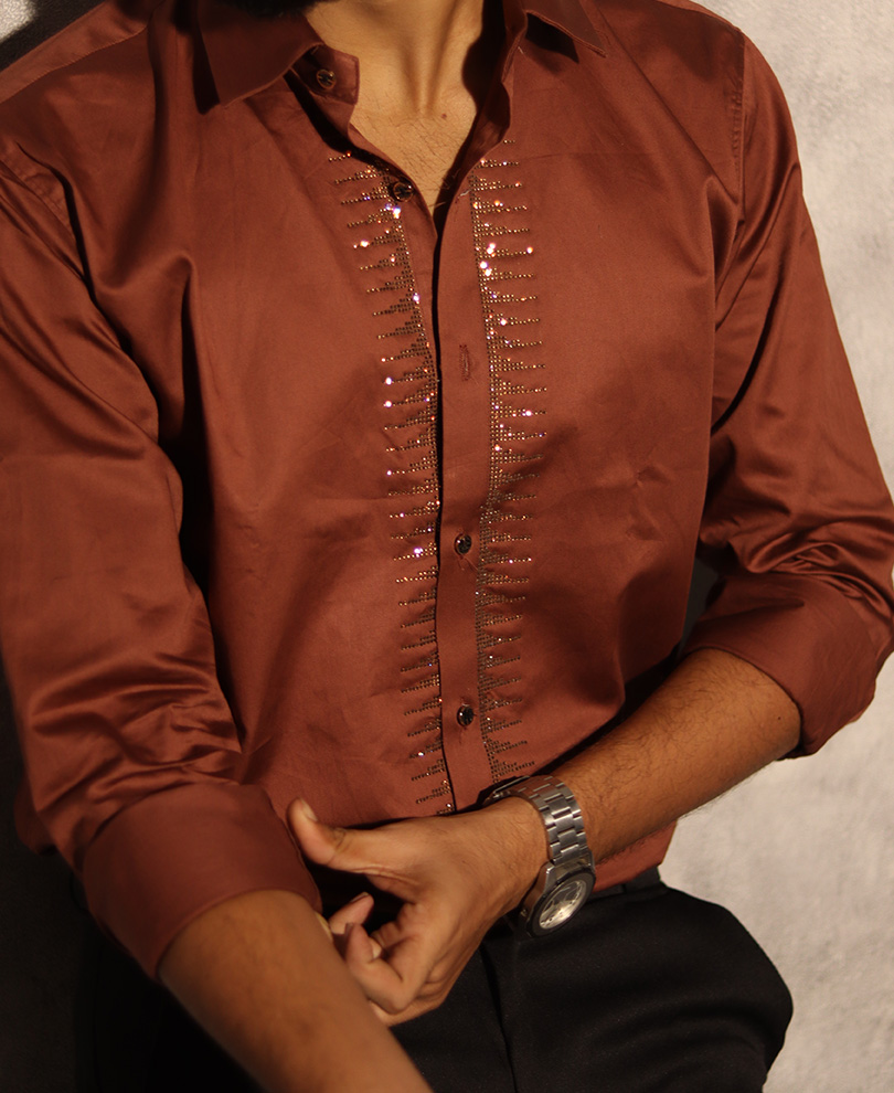 Orange Stone Shirt - Image 2