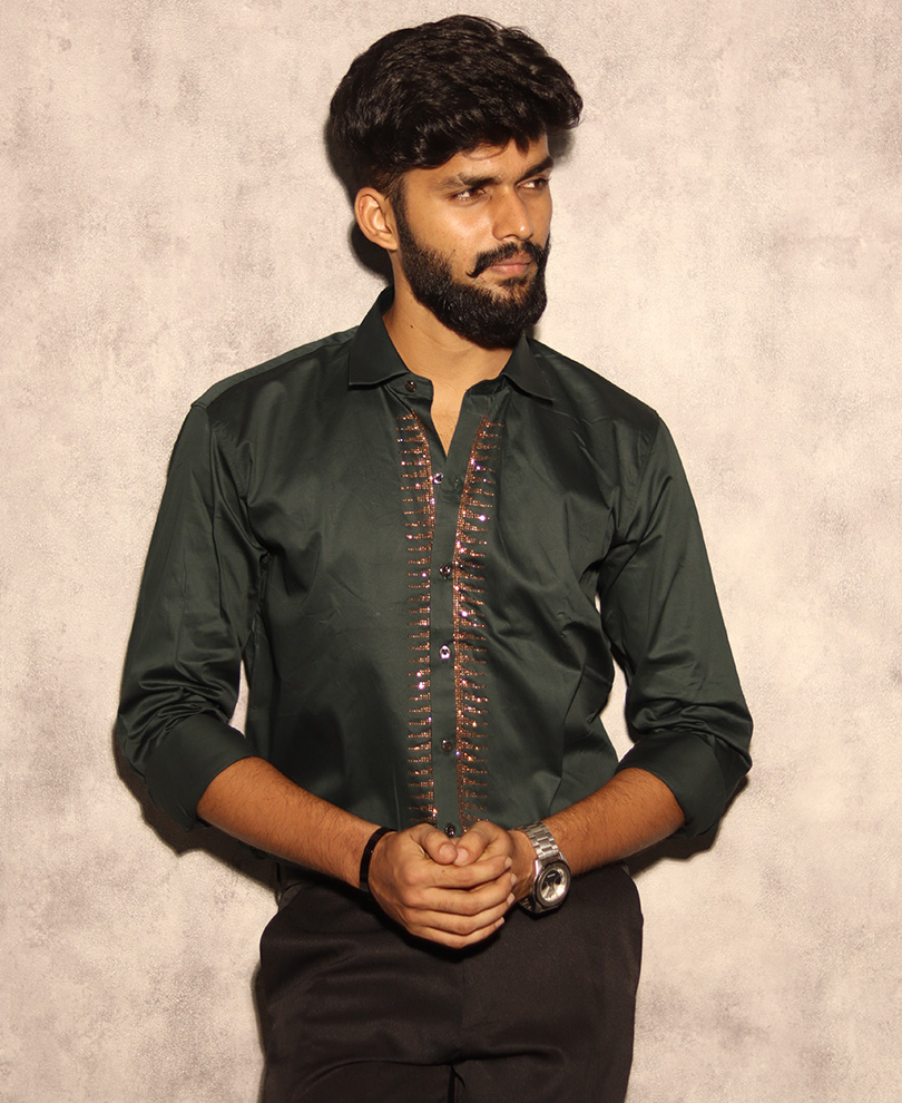 Green Stone Shirt