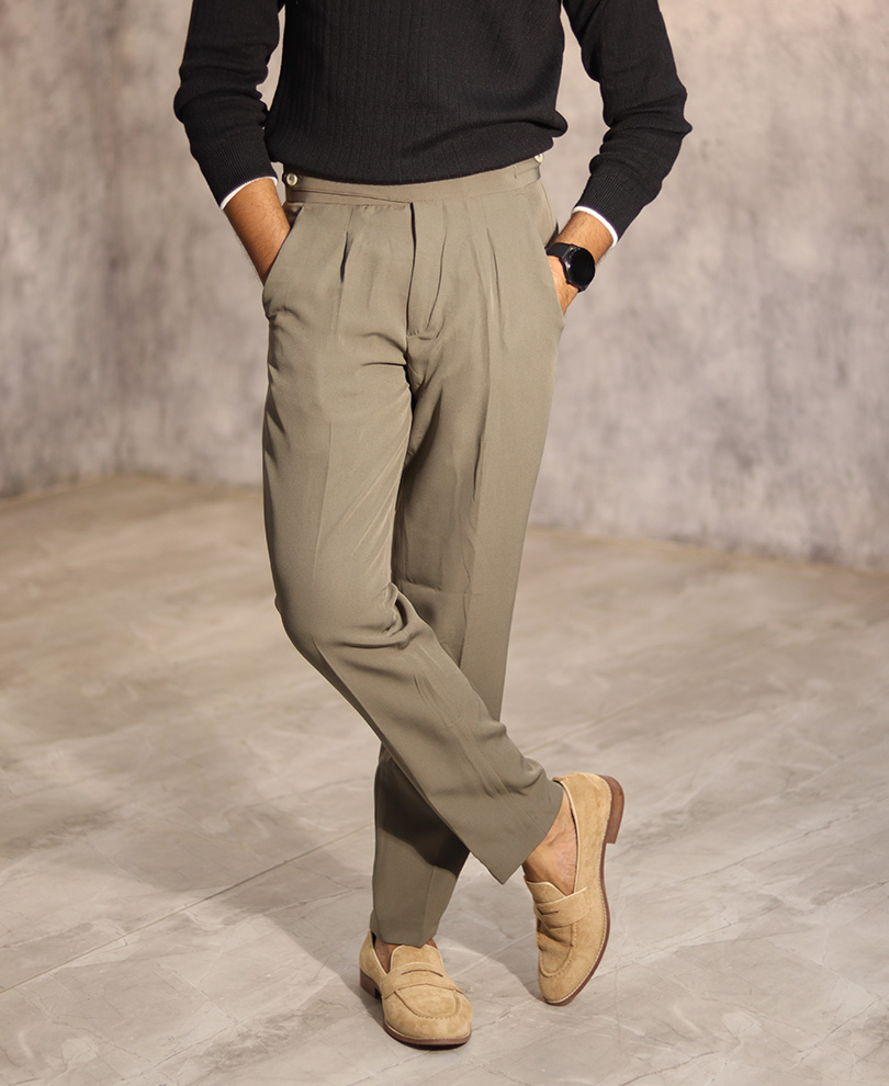 Green Gurkha Pant