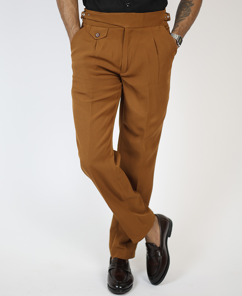 Rustic Brown Gurkha Pant