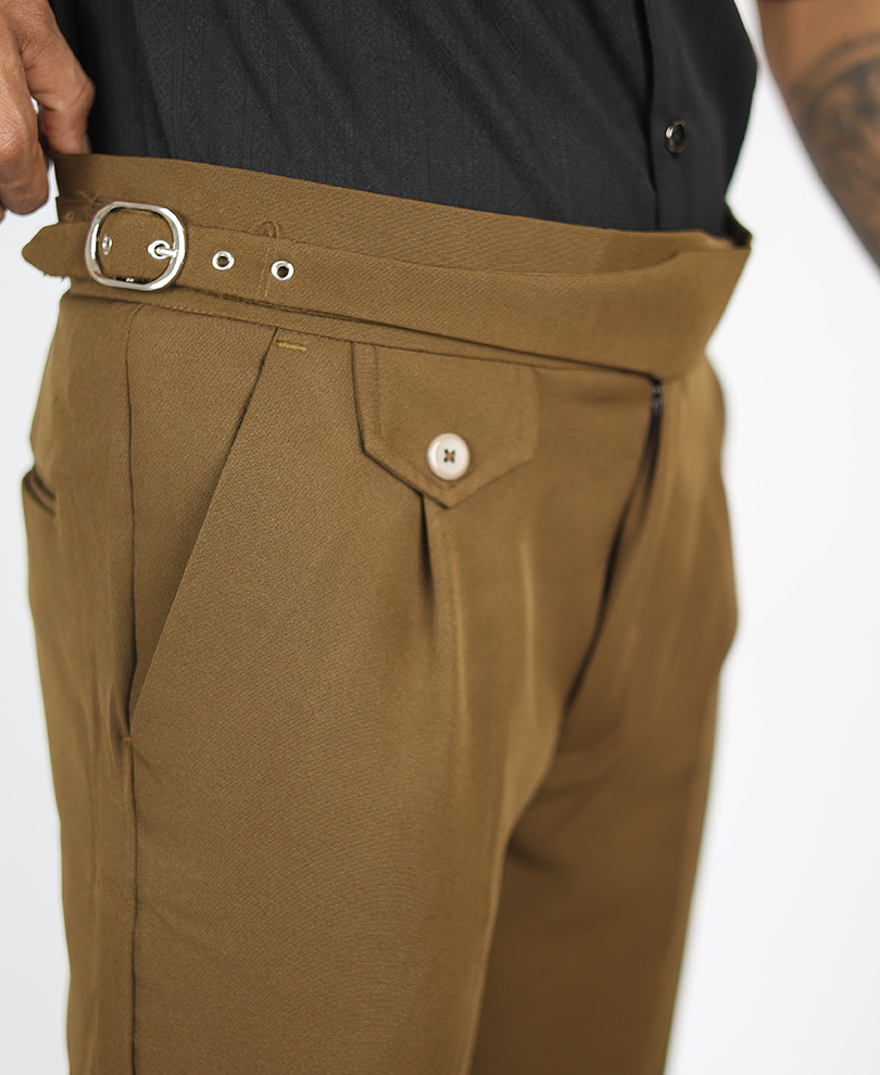 Khaki Gurkha Pant - Image 2