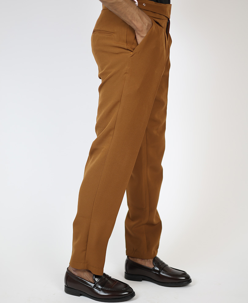 Rustic Brown Gurkha Pant - Image 2