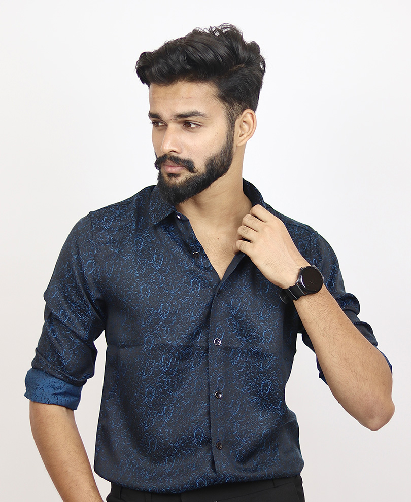 Blue Designer Shirt 1