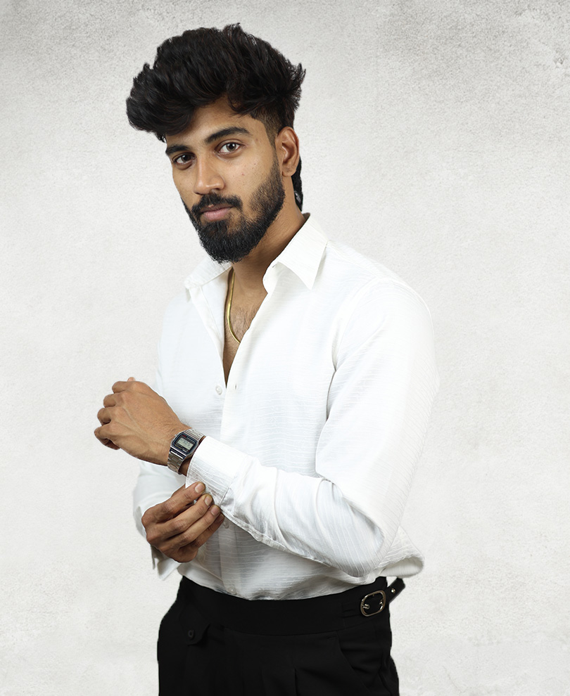 White Designer Shirt