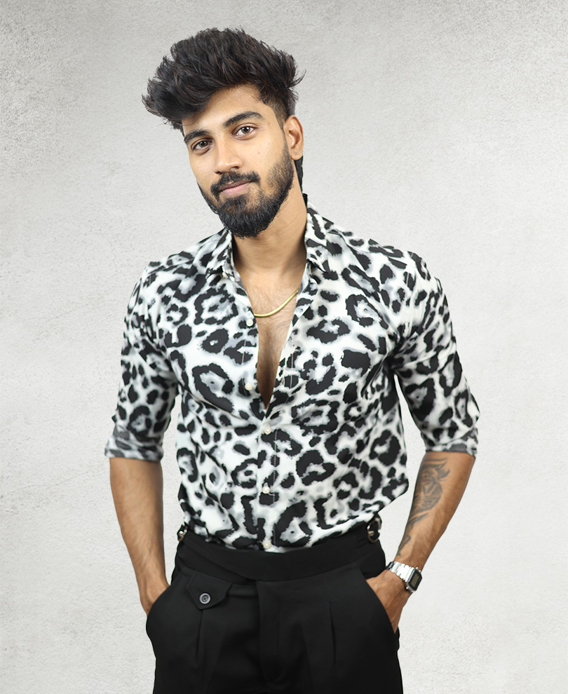 Cheetah Printed Shirt