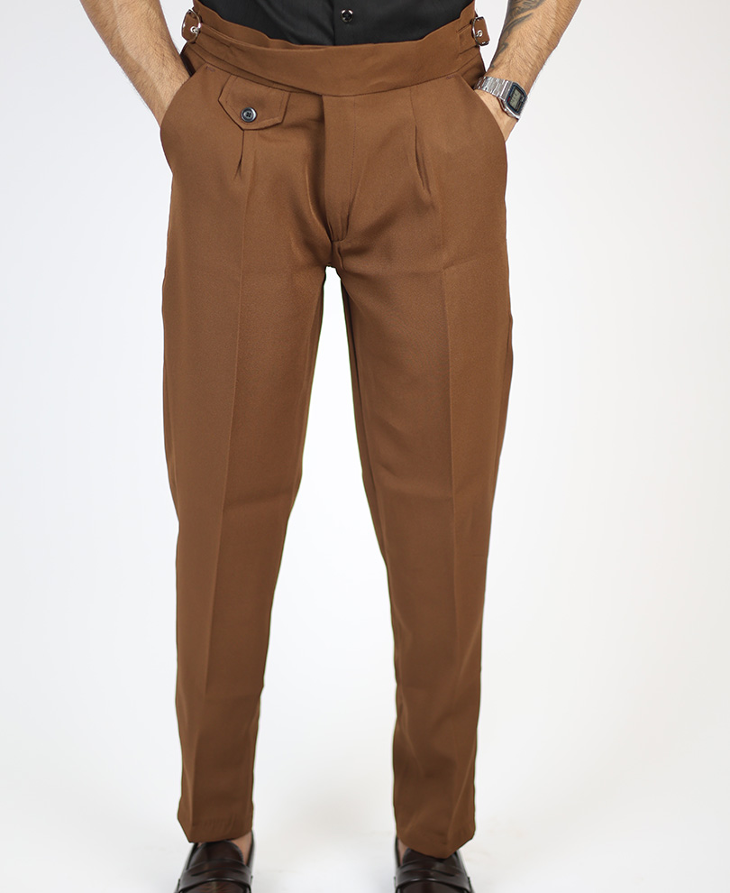 Brown Gurkha Pant