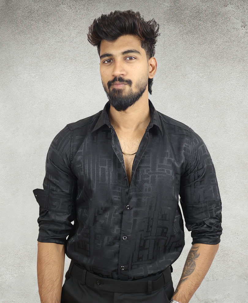 Black Designer Shirt