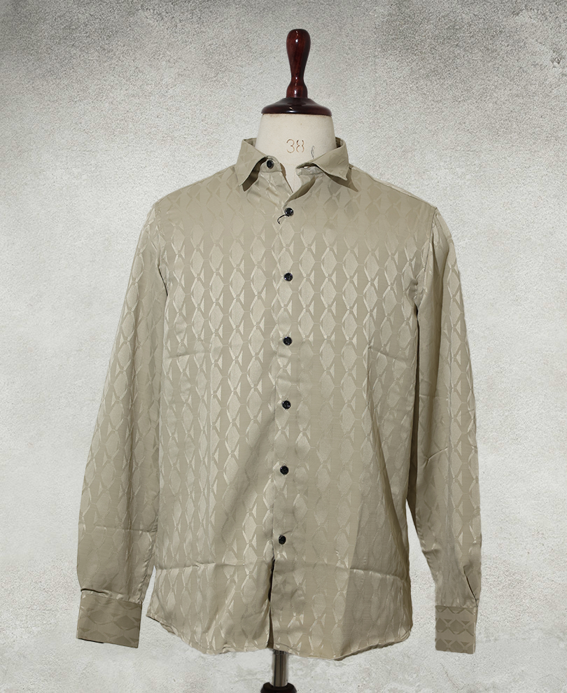 Cream Designer Shirt